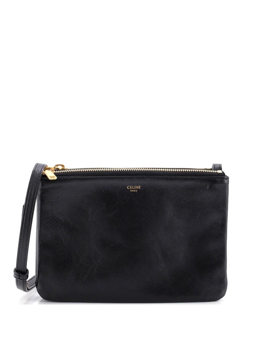 Celine Trio Crossbody Bag Leather Small #373211C92B